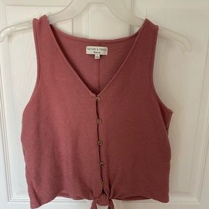 Madewell texture and thread blouse
